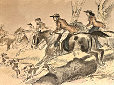 Alte original Grafik CEFischer