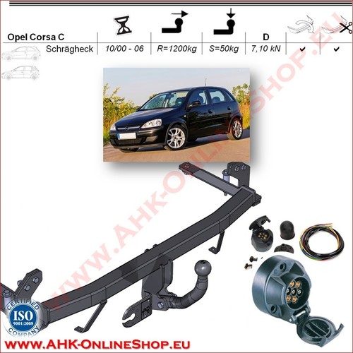 Ahk es7 für - es7, opel
