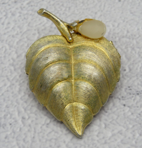 Vintage aconda blatt brosche - aconda,