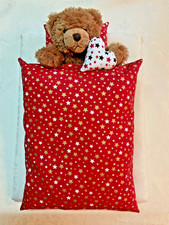 3 tlg. Puppenbettwäsche