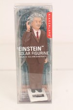 Alber Einstein Wackelkopf Solar Figur dekoration Nerd Kikkerland Dekoration OVP