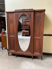 Antik kleiderschrank mit - -,