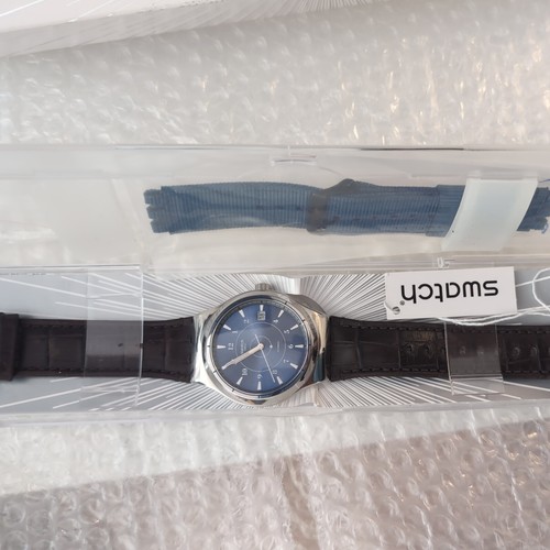 Swatch sistem uhr - sistem, blaues