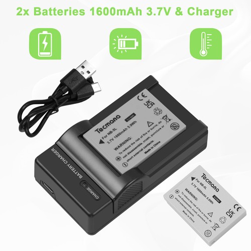 5l 1600mah - 2x, nb-5l