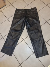 Top  Polo Motorradhose Lederhose  Schwarz Gr.58 
