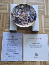 Alle 9x Wandteller Bradford Exchange Weimar Besuch bei den Großeltern OVP