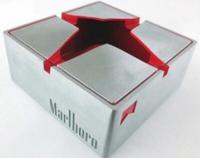 Marlboro Aschenbecher Alu
