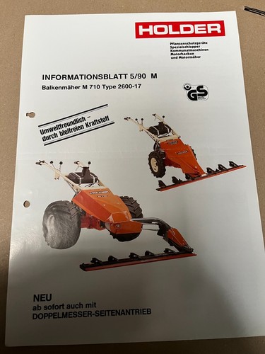 Prospekt holder infoblatt 90 - prospekt, 5/90