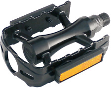 CP Alu Fahrrad Pedale mit Reflektoren Aluminium für Fahrräder MTB Trekking City