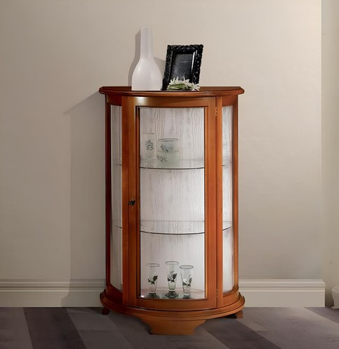 Luxus single vitrine braun - luxus,