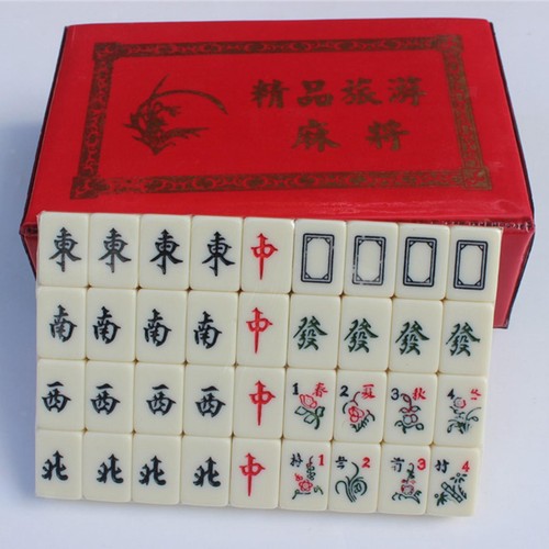 Chinesisches mahjong set - chinesisches,