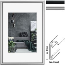 Alurahmen Detroit Normalglas