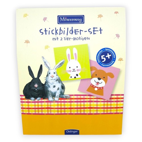 Stickbilder set mit tier - set,