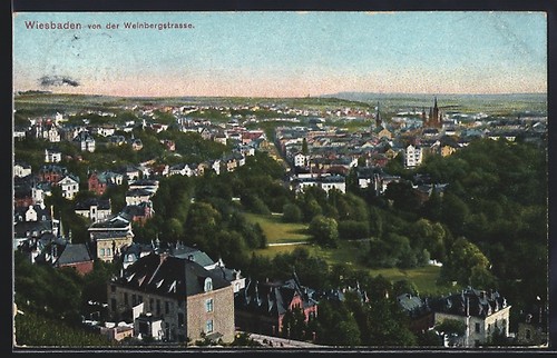 Wiesbaden blick von der - blick,
