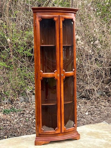 Vitrine antikstil eckvitrine - vitrine,