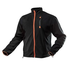Profi Fleecejacke schwarz