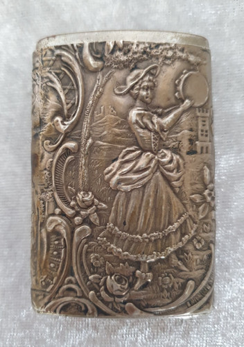 Antikes streichholz etui 800 - antikes, streichholz-etui