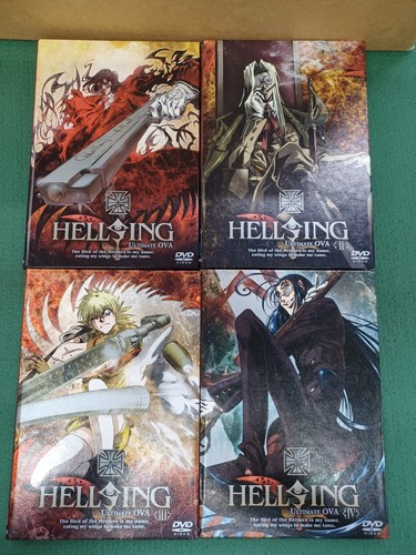 Hellsing ultimate ova dvd - hellsing,