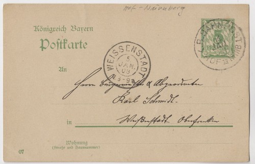 Bayern pfennig 1908 - gs,