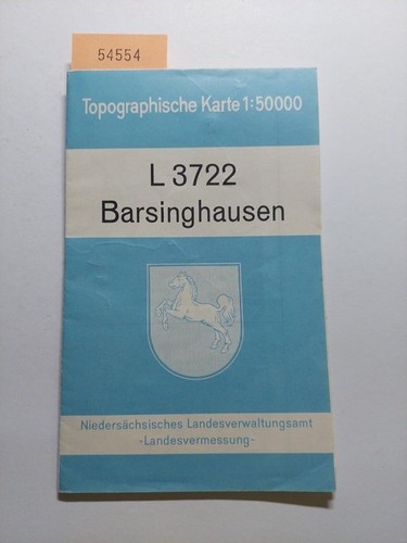 Topographische karte 3722 - karte, l