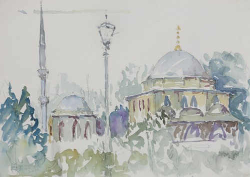 Istanbul die blaue moschee - istanbul,,