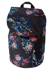 HERSCHEL Damen Rucksack Klein Mehrfarbig Florales Muster Casual Freizeit