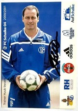 Huub Stevens FC Schalke 04 signierte Autogrammkarte Saison 2000-01 ULTRA SELTEN