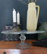 Alter Tortenständer mit Fuß