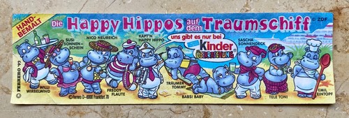 Happy hippos auf dem - Ü-ei,