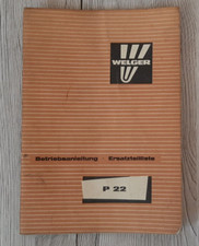 Original-Bedienungsanleitung Welger P 22 Ballenwerfer