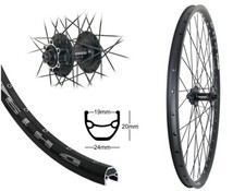 Vorderrad 28 Zoll 19-622 Disc Shimano M525A Scheibenbremse 6-Loch schwarz 28"