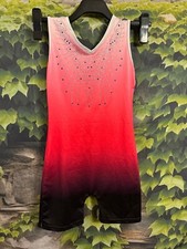 Ärmelloser Gymnastik- oder Turnanzug (Leotard) - Größe 140-152
