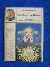 DDR Heft "Drei Rosen im Garten" Rätsel Sprüche Basteln ...   1988