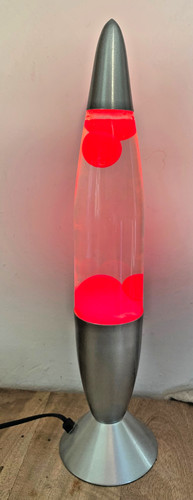 Honsel lavalampe retro rocket - lavalampe,