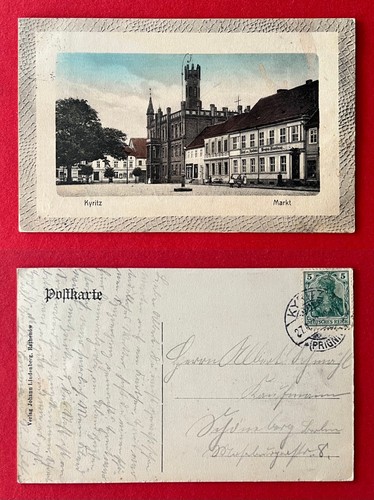 Kyritz 1912 markt mit - 1912,
