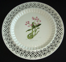 Handgefertigte Platte mit sehr feiner Durchbrucharbeit - 27,5 cm - SAMUEL HOLDEN