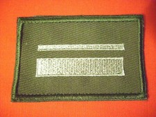 NVA Ärmelabzeichen UTV Unterfeldwebel Fallschirmjäger Dienstgrad für Tarnjacke