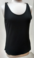 Top-Trägershirt Damen Marke: Lea H Größe 40 Rundhalsausschnitt Träger mit Spange