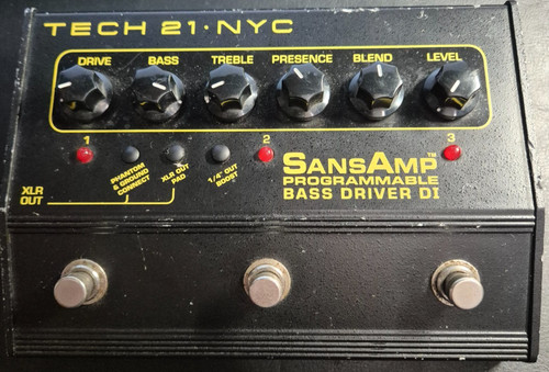 Tech sansamp bass driver - tech, 21