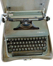 Olympia Schreibmaschine mit