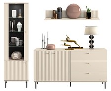 Wohnwand Anbauwand 3-teilig