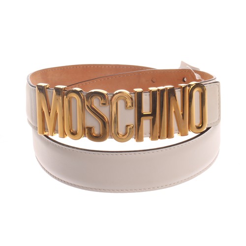 Moschino gürtel weiß - gürtel, cm
