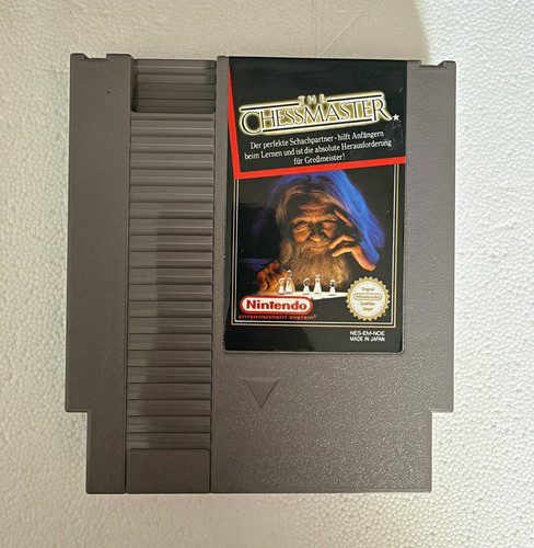 The chessmaster nintendo nes - chessmaster,