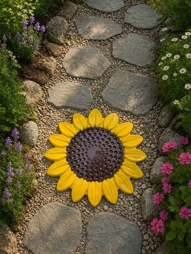 Garten trittstein dekorations - garten, trittstein/dekorations
