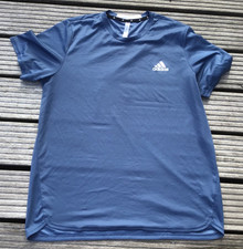 Adidas, Shirt, Gr. L, AEROREADY, rauchblau