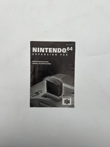 Nintendo n64 expansion - nintendo, 64