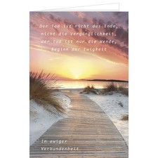 Trauer Beileidskarte
