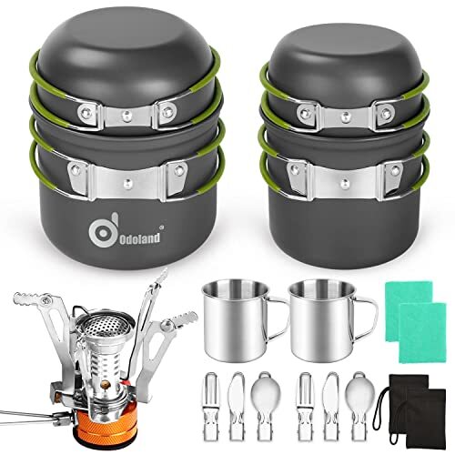 Odoland camping dinnerware - camping,