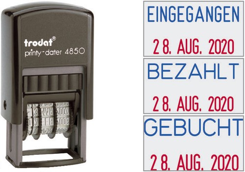 Trodat datumstempel 4850l - datumstempel,