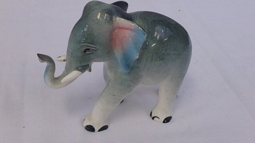Keramik lucky elephant statue - lucky,